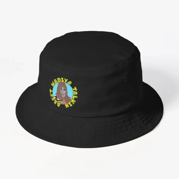 Sassy Wadiyatalkinabeet The Big Lez Show Bucket Hat - Black, Size One Size
