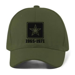 Veteran Proudly Served Embroidered Baseball Cap Unisex - Kelly green