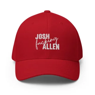 Josh Facking Allen Baseball Cap Unisex - Red
